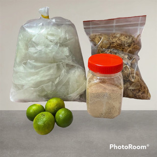 Combo nửa kí bánh tráng rìa + 100gr muối + 100gr hành phi