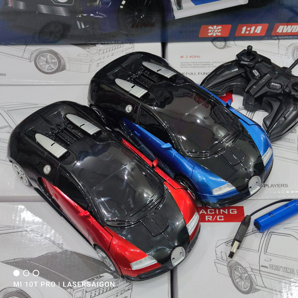 Xe đồ chơi biến hình, xe điều khiển từ xa, xe biến hình robot, xe robot biến hình siêu đẹp, có pin sạc