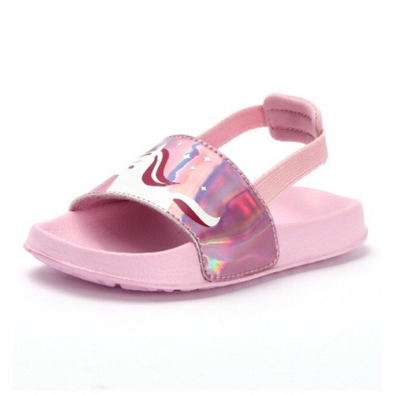 Dép lê quai ngang siêu nhẹ chống thấm nước có quai sau chắc chắn cho bé trai bé gái từ 1-5 tuổi