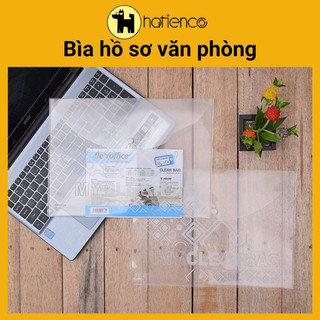 Combo 10 Bìa nút văn phòng, bìa nút A4 trắng trong