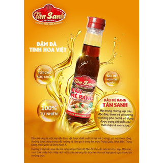 Dầu Mè Rang Nguyên Chất Tân Sanh