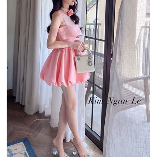 Váy Đầm 2 Dây Dư Tiệc Tiểu Thư