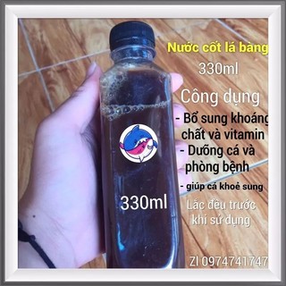 Combo 2 chai nước lá bàng đậm đặc nguyên chất chai 330ml