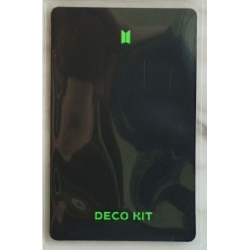 Card BTS Jungkook Deco kit
