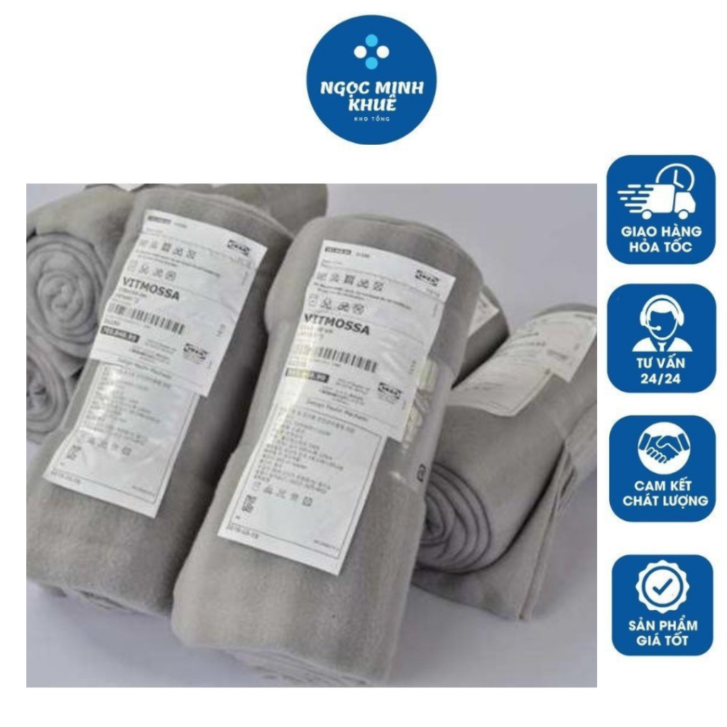 Chăn Nỉ Dạ Ikea Chăn Mỏng, Siêu Nhẹ, Giữ Nhiệt , Thích Hợp Dùng Ở Phòng Khách, Cho Dân Văn Phòng Và Cho Bé Mang Đến Lớp