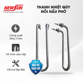 Thanh nhiệt qùy nồi nấu phở NEWSUN