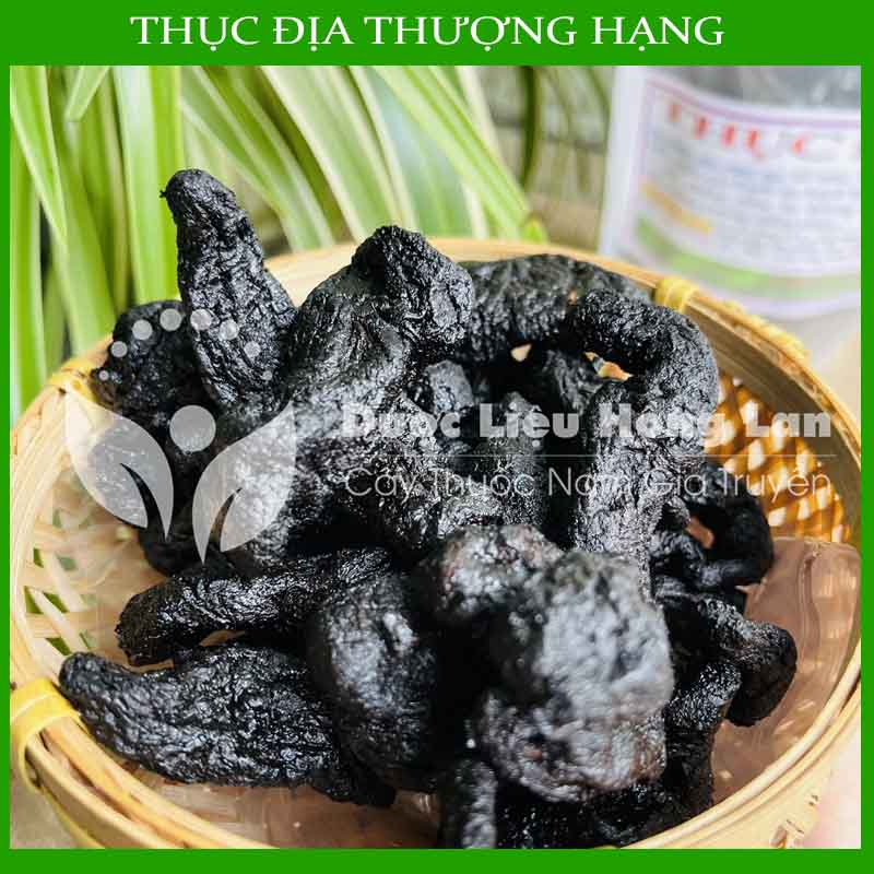 Thảo dược THỤC ĐỊA khô sạch loại 1 đóng gói 500gram - Congtyduoclieuhonglan