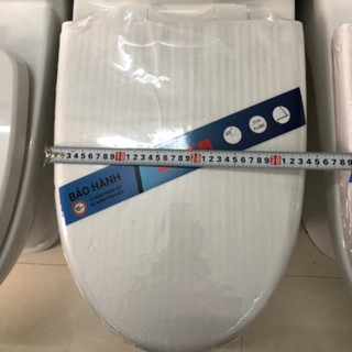Nắp bồn cầu nguyên khối rơi êm cao cấp mẫu 09