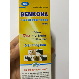 Thuốc trị nấm, vi khuẩn Benkona 100ml
