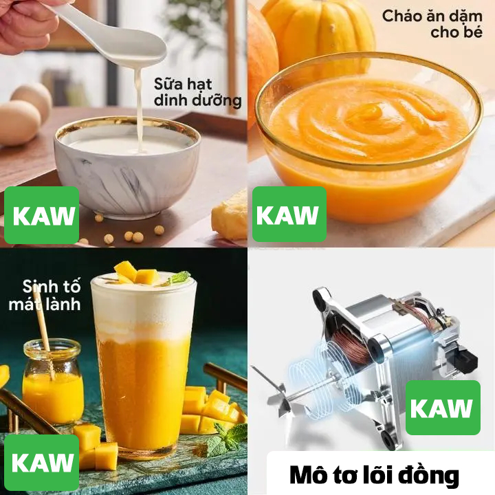 Máy Làm Sữa Hạt Đa Năng KAW-Seka E400 - 1.75 Lít - 16 Chức Năng