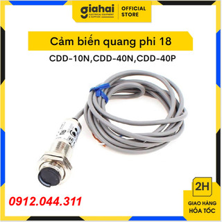 Cảm biến quang phi 18 cdd-11n,cdd-40n,ccd-40p - tbd27