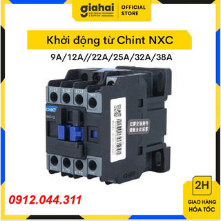 Khởi động từ Chint NXC 9A/12A//22A/25A/32A/38A TBD30