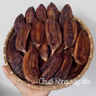 Chuối hồng sấy dẻo bịch 450gr