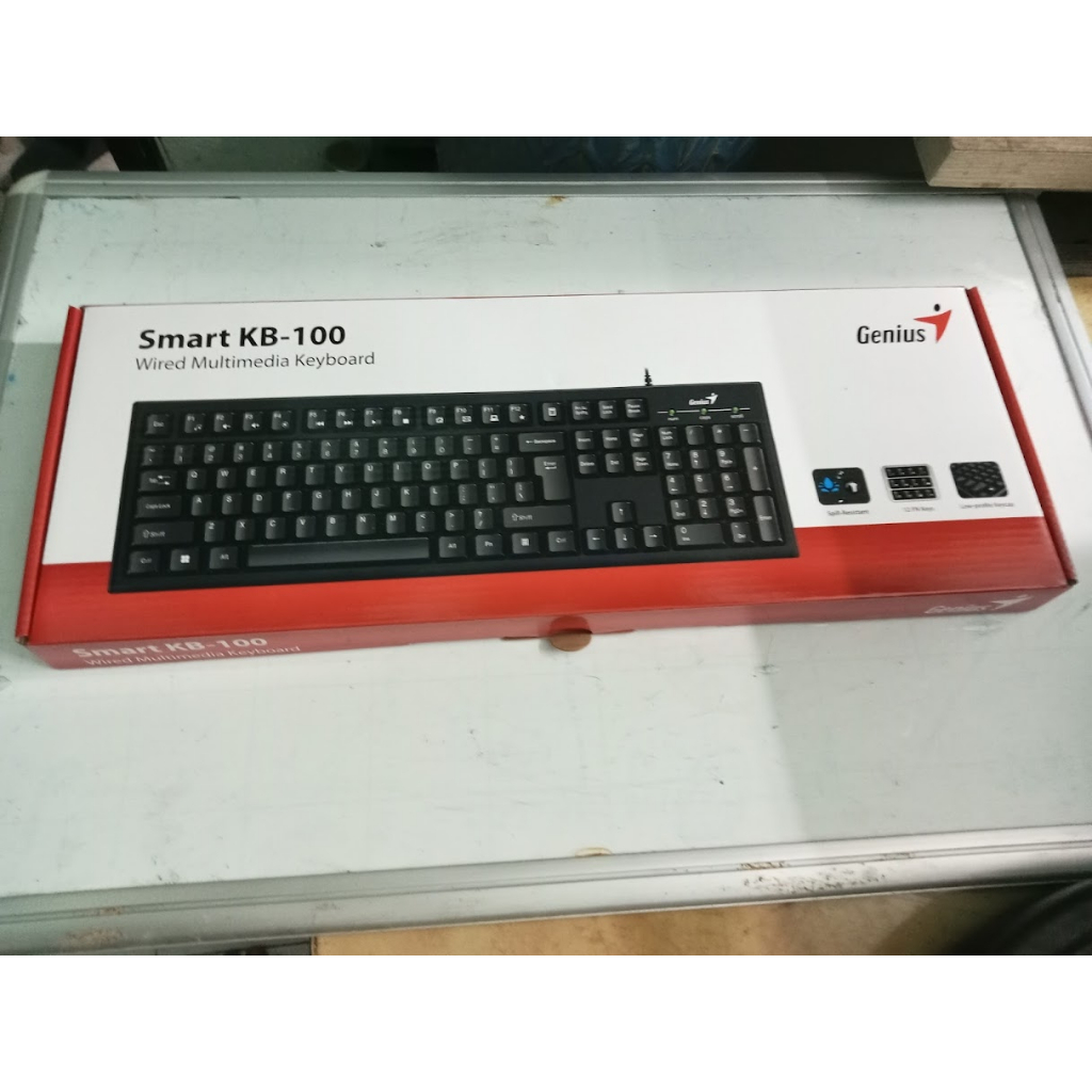 Bàn phím có dây Genius Smart KB-100