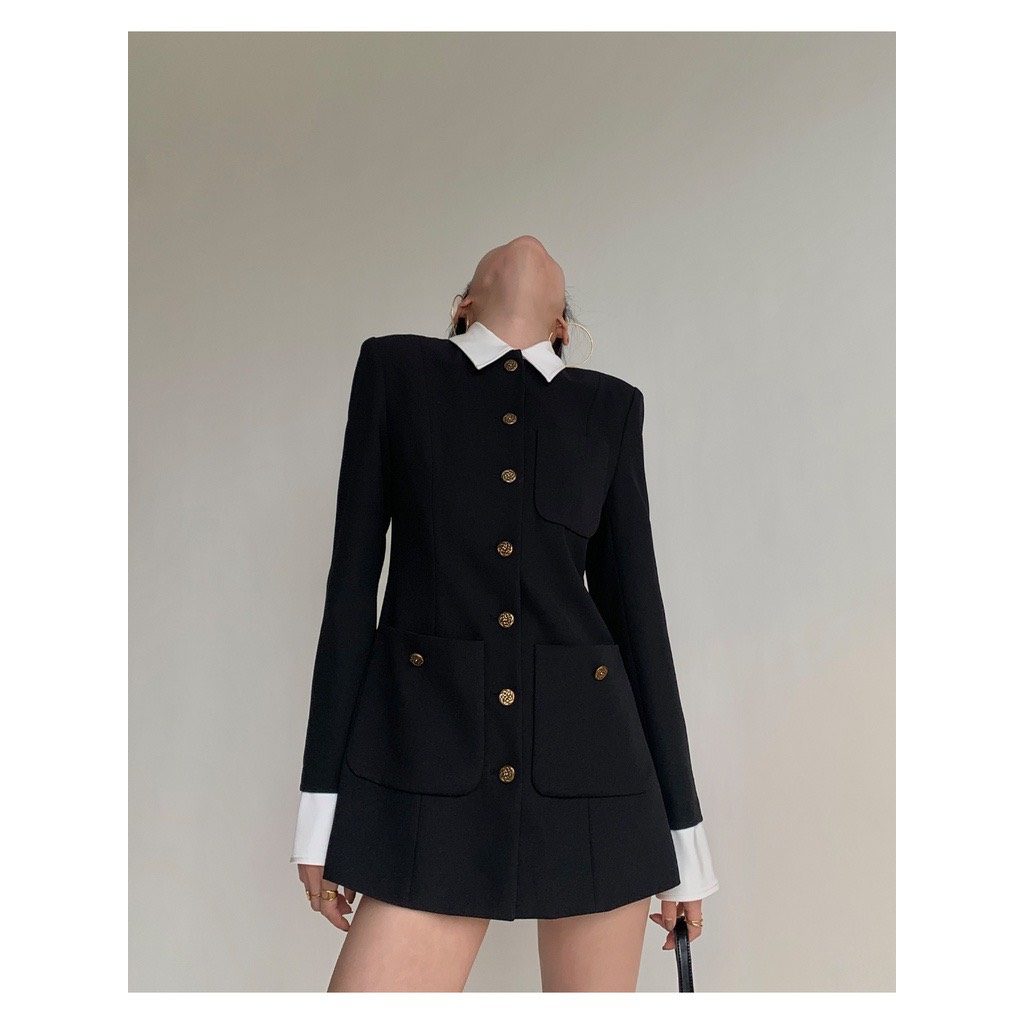 Áo Blazer Cổ Đức Phong Cách Hàn Quốc Kiểu Dáng Thanh Lịch, Phù Hợp Đi Chơi Đi Làm - Nhận Hạ | BigBuy360 - bigbuy360.vn