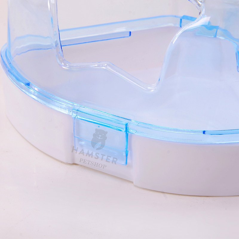 Nhà tắm hình sao dành cho hamster cao cấp (loại to), có thìa xúc