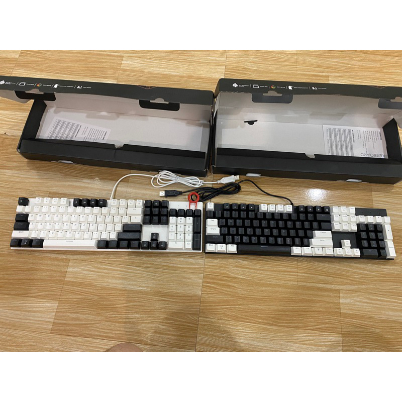 ⌨️Bàn phím cơ có dây blue switch giá siêu rẻ, mã KA101, KA800, Tặng kèm que tháo phím