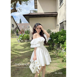 Váy Đầm Maxi Trễ Vai  Bèo Công Chúa