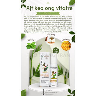 Xịt họng keo ong Vitatree
