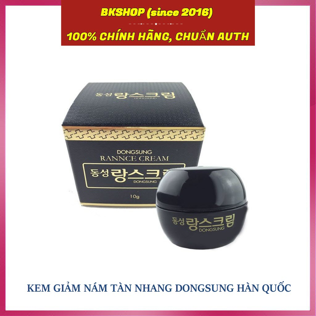 [Hàn Quốc] Kem Nám Tàn Nhang, Trắng Da Dongsung Hàn Quốc Hộp 10g