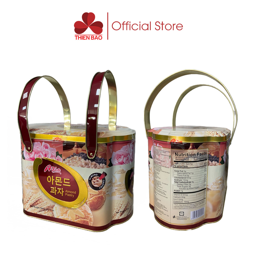 Bánh hạnh nhân A-Taste Almond Pastry 600g