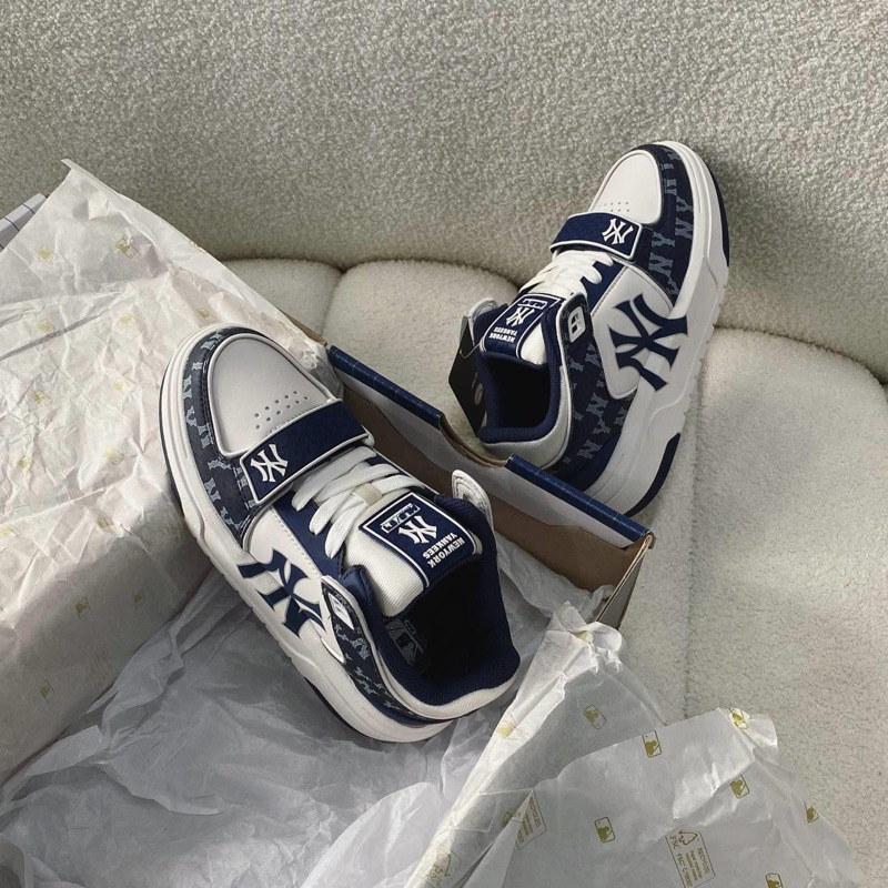 Giày Chunky Mid Liner Denim