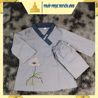 Đồ lam đi chùa cổ một nút