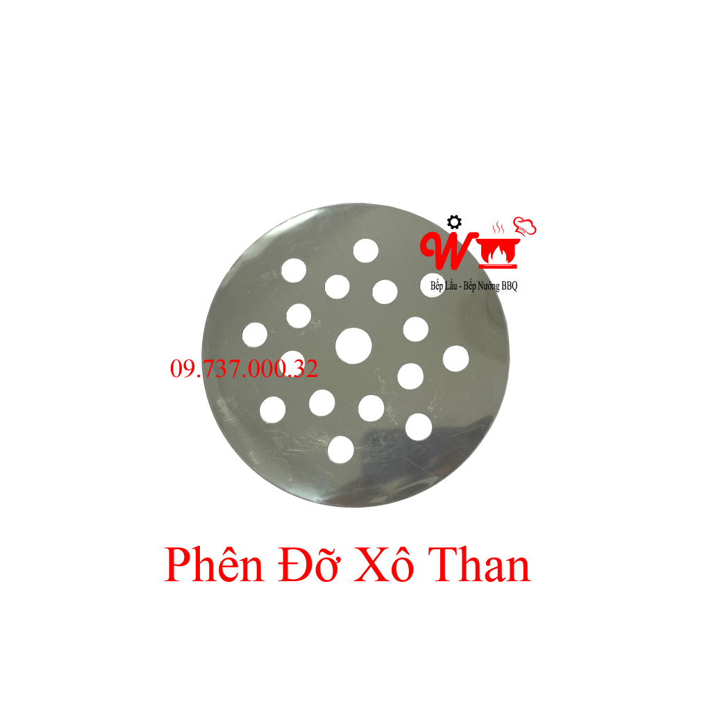 Âu Chứa Than, Xô than bếp nướng BBQ tại bàn, bát để than bếp nướng BBQ âm bàn