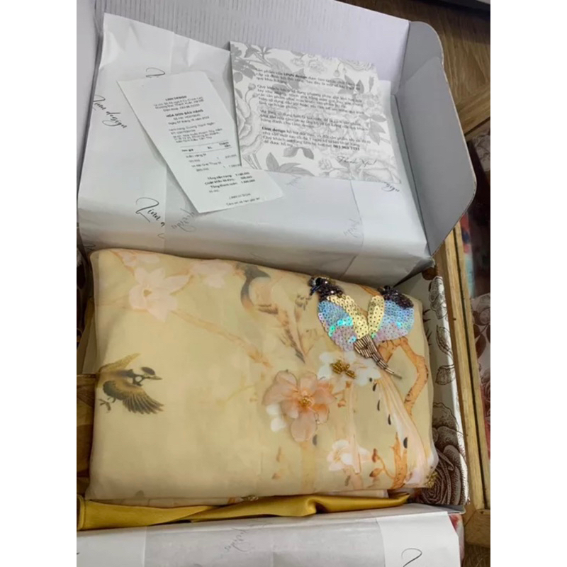 Thanh lý áo dài Linn  size S