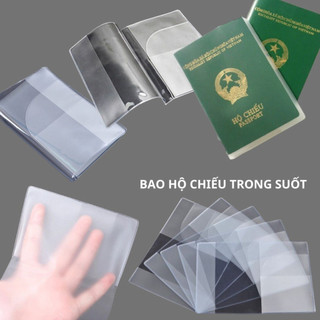 Bao đựng hộ chiếu, passport an toàn trong suốt