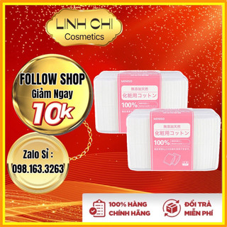 Bông Tẩy Trang Miniso Nhật Bản 1000 miếng | Miniso 180 miếng | Lameila 222 miếng