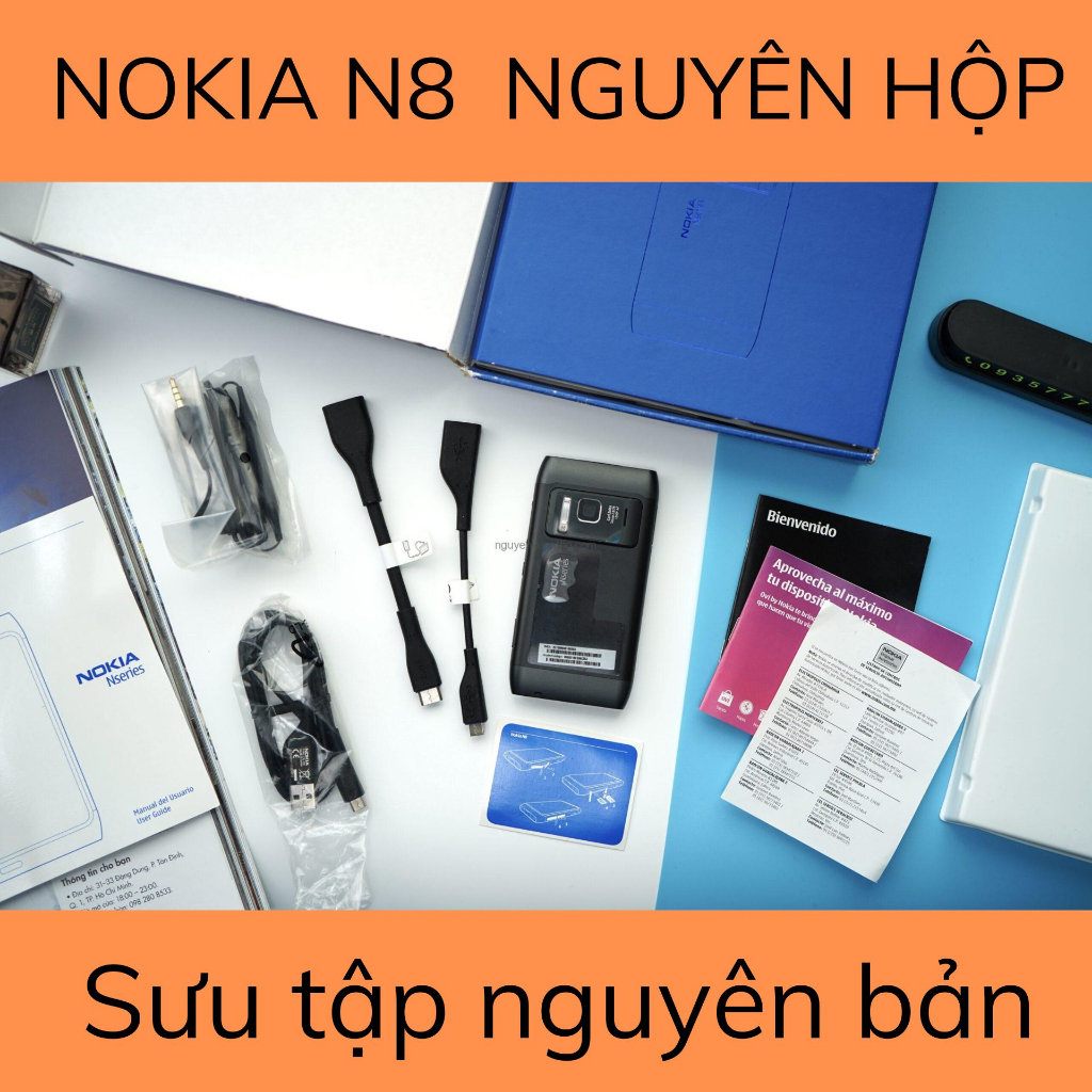 NOKIA N8 Black nguyên hộp sưu tập