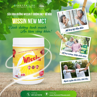 Sữa dinh dường Wissin ít đường MCT bổ não - Wissin New MCT