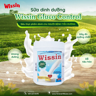 Sữa dinh dưỡng Wissin không đường - Wissin Gluco Control