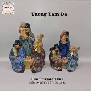 Ba ông phúc lộc thọ - Phụ kiện trang trí tiểu cảnh hồ cá, bể cá, hòn non bộ, sân vườn