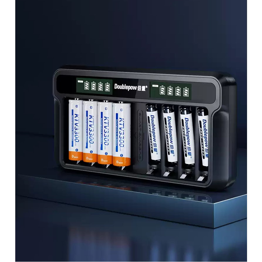 Pin Sạc AA KTV 3300mAh Doublepow chuyên dùng cho Micro Karaoke, đồ chơi, đồng hồ, quạt