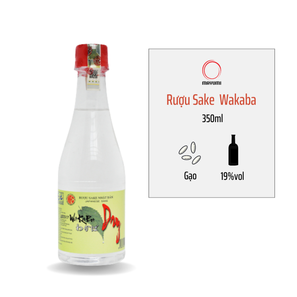 Rượu Sake Wakapa 350ml
