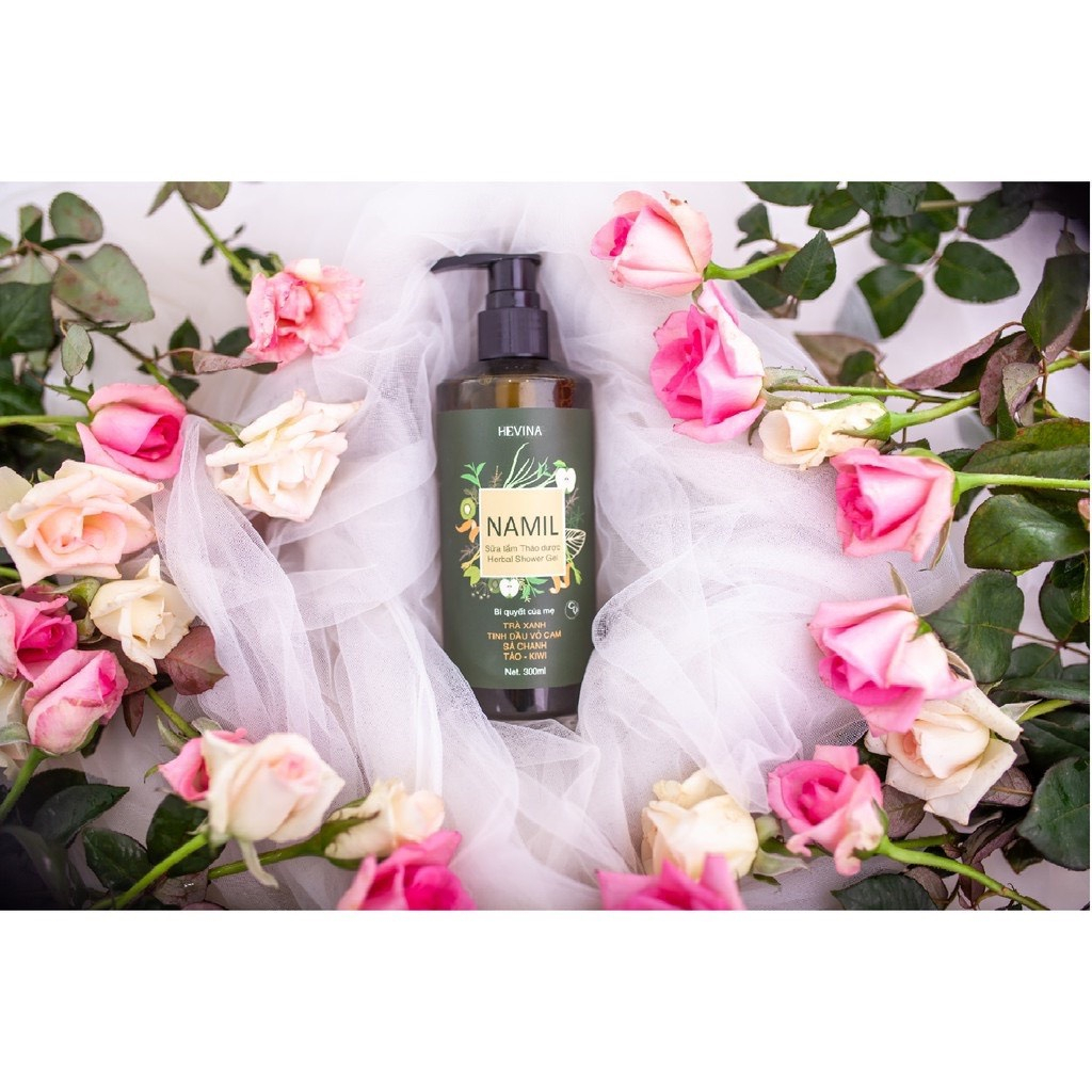 Sữa Tắm Thảo Dược NAMIL Hương Quế kháng khuẩn dưỡng da, lưu thông khí huyết 300ml