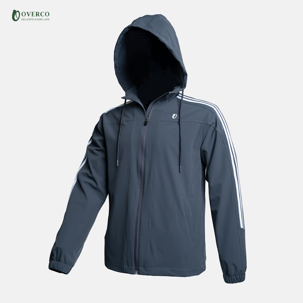 Áo Khoác Dù OVERCO 2 Lớp Có Nón Chống Tia UV 99% Năng Động Trẻ Trung