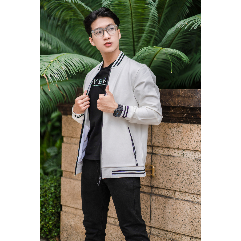 Áo Khoác Bomber OVERCO Cao Cấp Basic Chống Nước Năng Động Trẻ Trung