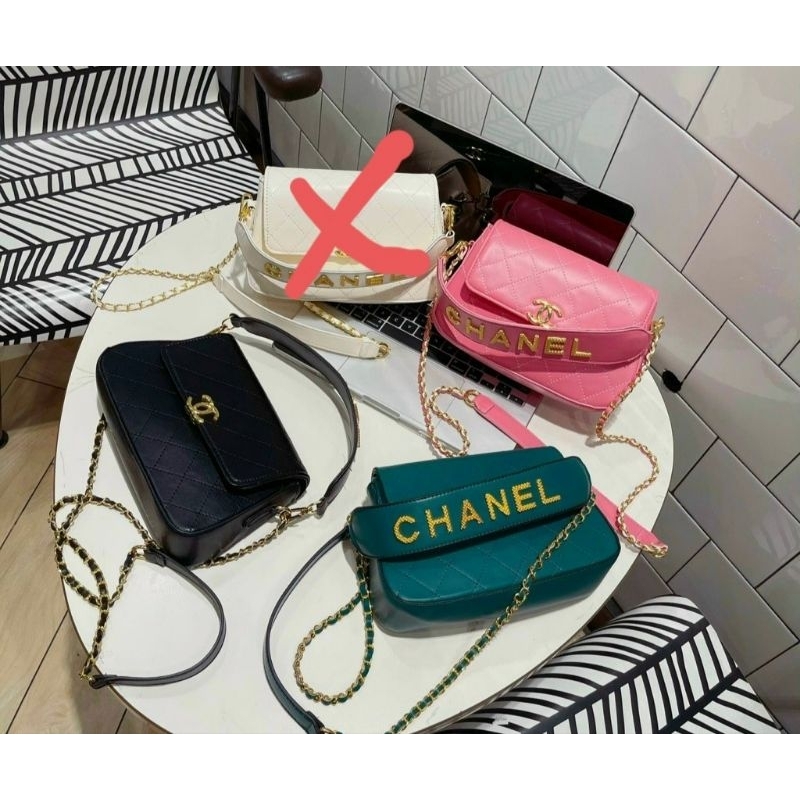 Túi Chanel 23cm da mềm 2 bản dây phong cách trẻ trung