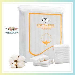 Bông tẩy trang 3 lớp Cotton Pads 222 miếng, Bông tẩy trang 3 lớp cotton