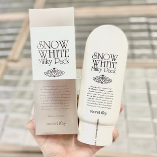Kem Tắm Trắng Dưỡng Trắng Da Secret Key Snow White Milky Pack 200g
