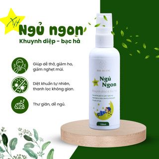 (Quà tặng) Xịt Ngủ Ngon tinh dầu Khuynh diệp - bạc hà MỘC HƯƠNG giảm ho, nghẹt mũi, thanh lọc không khí 100ml