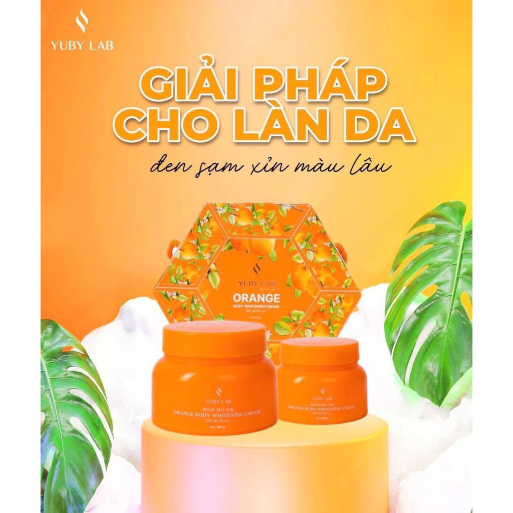 Kem Body Cam Úc Korea Dưỡng Trắng Nâng Tông Chống Nắng Bảo Vệ Làn Da