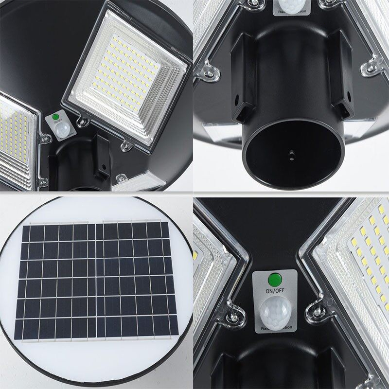Đèn led năng lượng mặt trời ngoài trời 5000w 4000w,Siêu sáng và không thấm nước Phạm vi chiếu sáng 360°