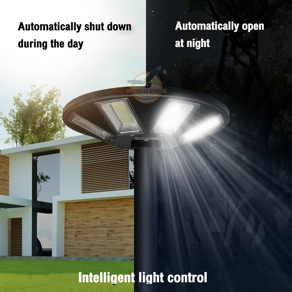 Đèn led năng lượng mặt trời ngoài trời 5000w 4000w,Siêu sáng và không thấm nước Phạm vi chiếu sáng 360°