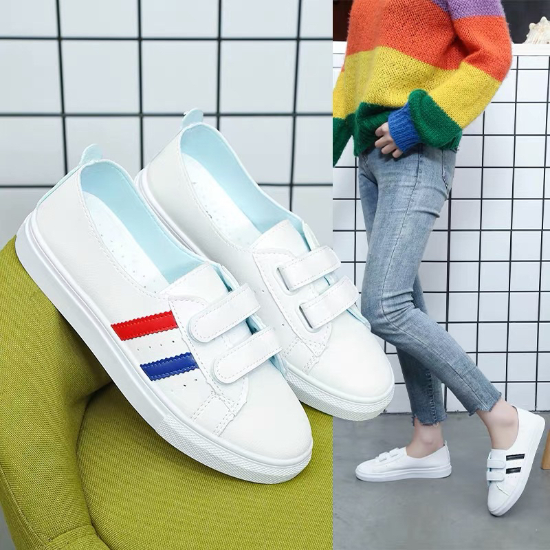 [Hàng có sẵn] Giày thể thao nữ (Có sẵn kẻ đen sz 35, bạc 38)
