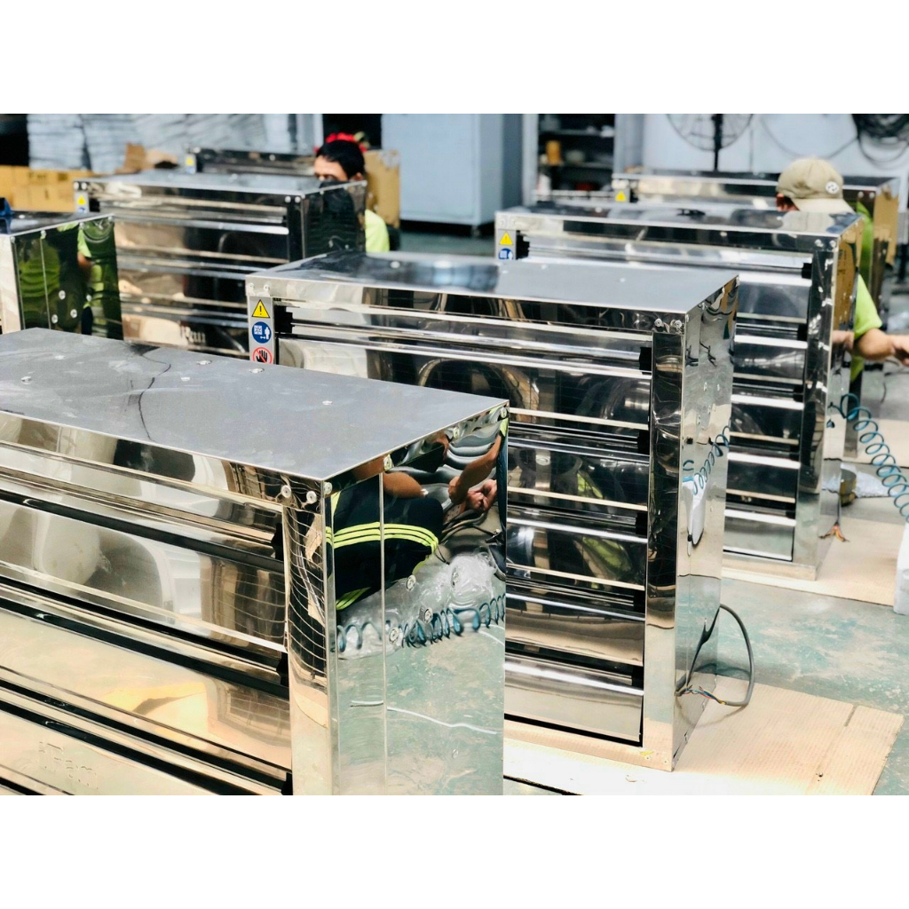 Quạt hút công nghiệp 900x900, Quạt hút công nghiệp vuông