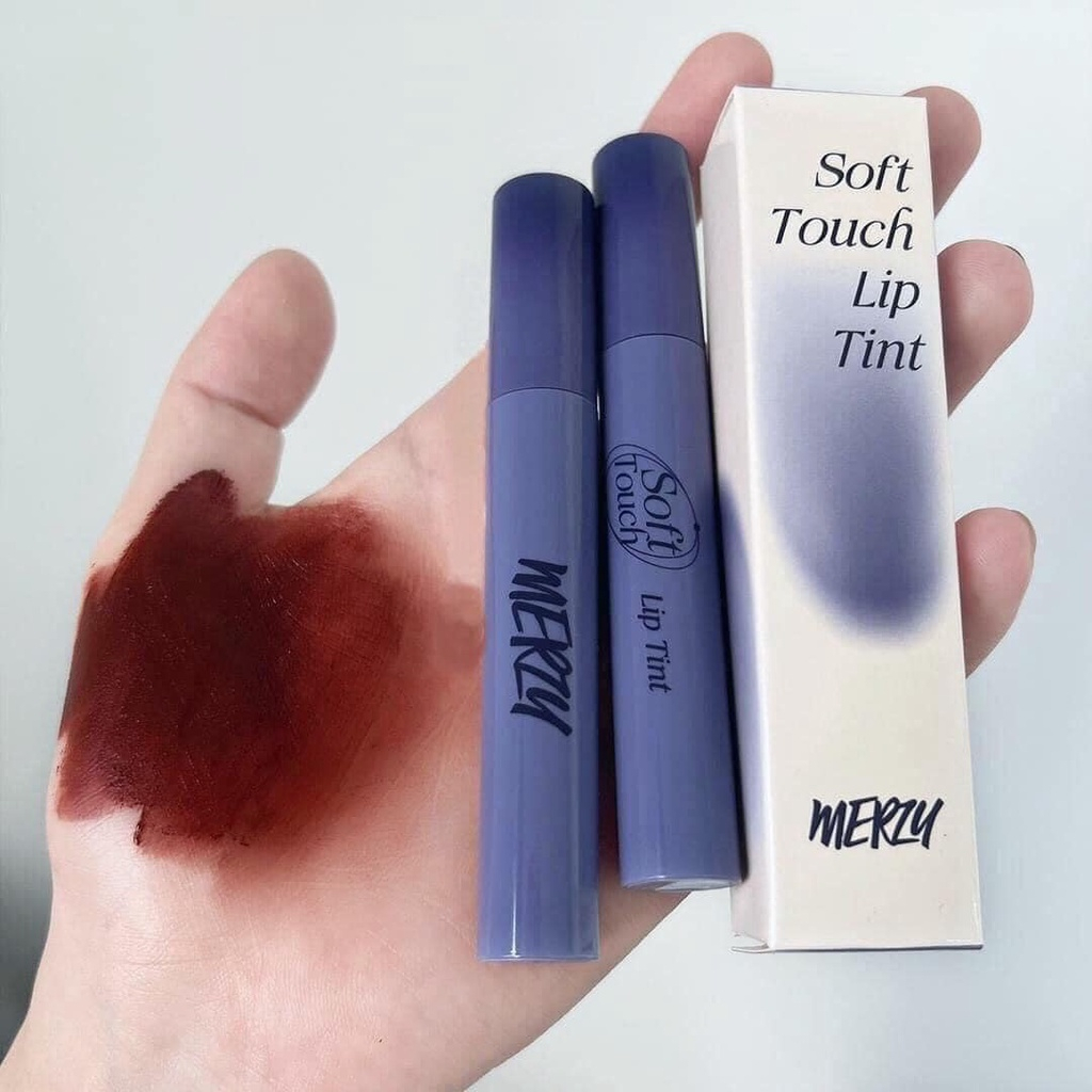 Son Kem Siêu Lì, Siêu Mịn Môi Hàn Quốc Merzy Soft Touch Lip Tint 3g